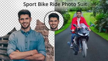Man Bike Rider Photo Editor