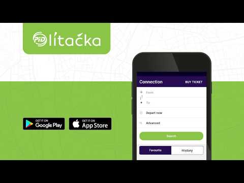 Download the PID Lítačka app and buy tickets directly from your phone