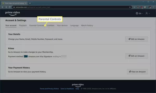 How to Use Amazon Parental Controls to Protect Your Account？