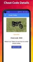 Indian bike driving cheat code