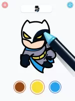 Coloring Paint: ASMR Superhero