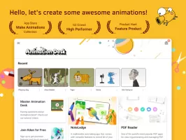 Animation Desk–Cartoon & GIF