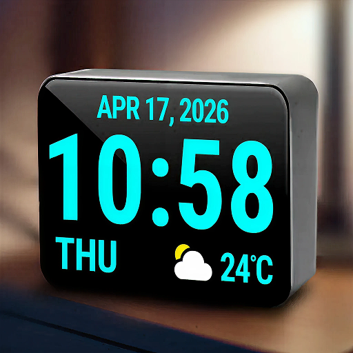 Huge Digital Clock