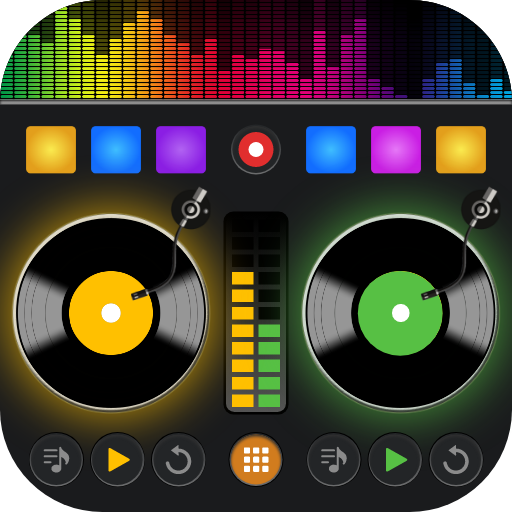 DJ Music Mixer & Drum Pad