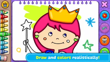 Princess Coloring Book & Games