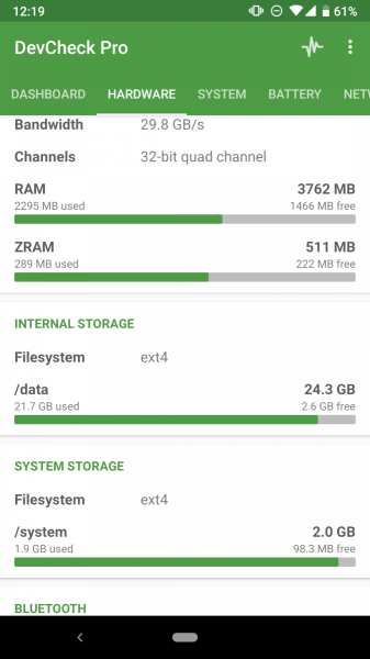 DevCheck Device & System Info