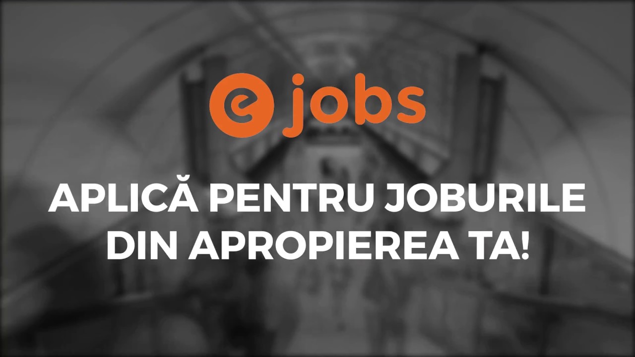 eJobs.ro - Vrei un loc de muncă în apropierea ta?