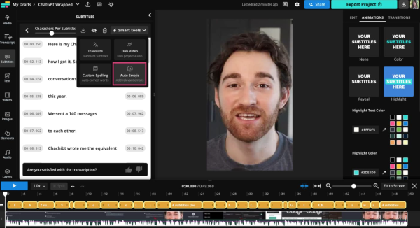 How to Automatically Add Captions to YouTube Shorts？