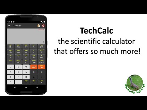 TechCalc - the full-featured scientific and graphing calculator for Android