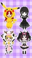 Chibi Doll: Dress up girl game