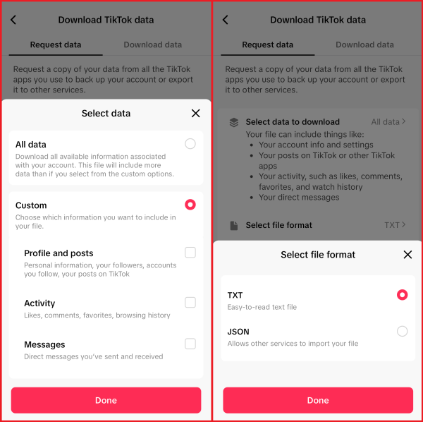 How to Download All TikTok Videos and Data？