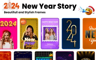 New Year Photo Frame 2025