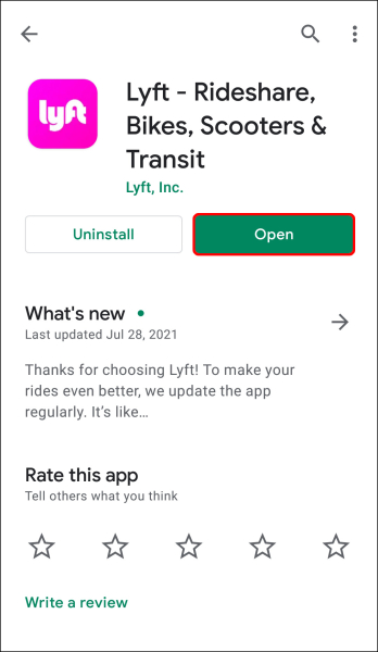 Where to see your schedule ride in the lyft app?