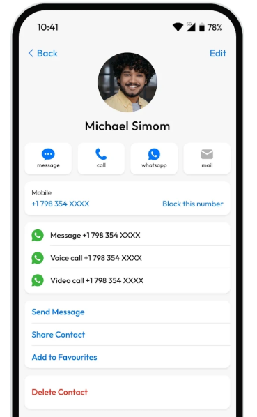 Contacts: Phone Calls & Dialer