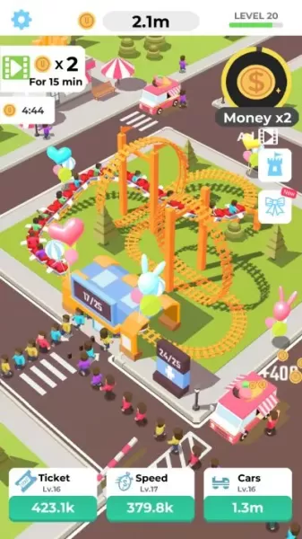 Idle Roller Coaster