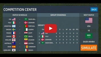 World Football Simulator Play Video