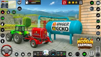 Indian Farming Tractor Game 3D
