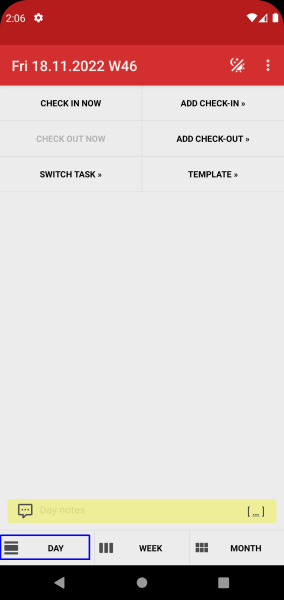 Time Recording - Timesheet App