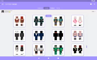 Skins-MASTER for Minecraft