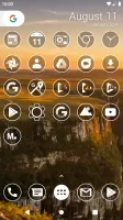 Monoic White Minimal Icon Pack
