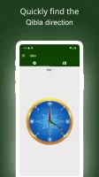 Prayer times: Qibla & Azan
