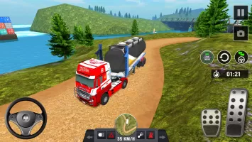 Oil Truck Games: Driving Games