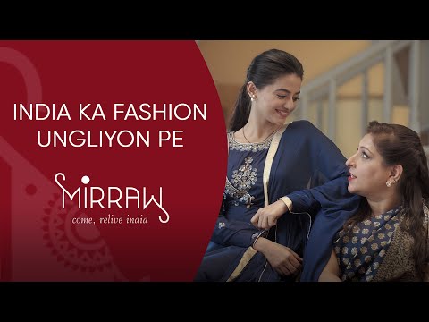 #Mirraw -Indianwear Online Super Store | India ka Fashion Ungliyon Pe | Festival AD Film