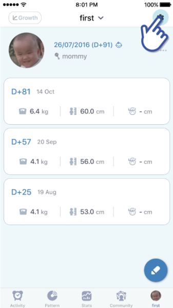 BabyTime (Tracking & Analysis)