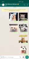 Cat Memes Stickers WASticker