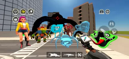 Nextbots In Playground mod