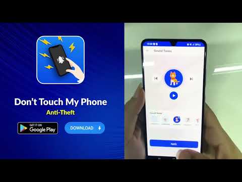 Don't Touch My Phone #antitheftalarm #app #security #protect