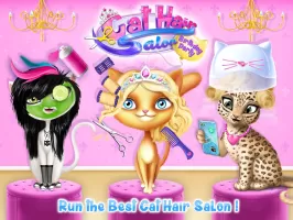 Cat Hair Salon Birthday Party