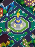 Idle Light City: Clicker Games