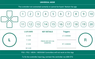 Gamepad Tester