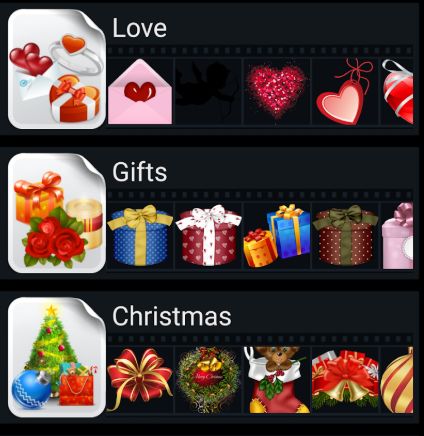 Winter Photo Frames