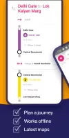 Delhi Subway Map & Routing