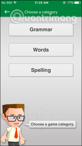 Johnny Grammar’s Word Challenge