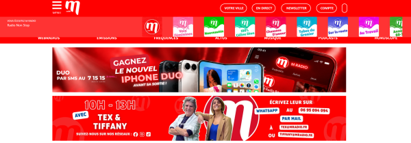 M Radio french songs