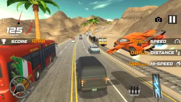 Heavy Traffic Rider Car Game