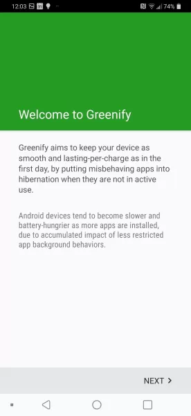 Greenify