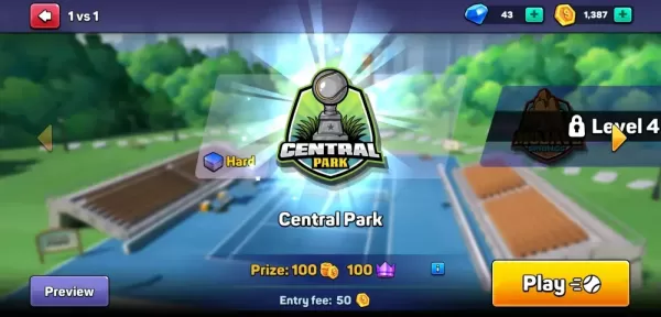 Mini Tennis: Perfect Smash