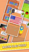 Drop Fit: World Flag Puzzle