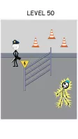 Thief Stick Puzzle: Man Escape