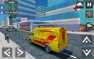 Ambulance Games Driving 3D