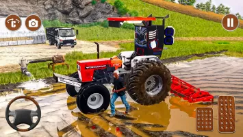 Cargo Tractor Driving Game 3d