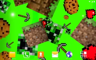 Live Minecraft Wallpaper 3D