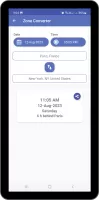 World Clock Time Zones Widget