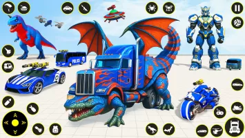 Truck Game - Car Robot Games