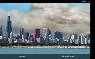Thunderstorm Chicago - LWP