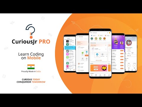 CuriousJr - Coding on Mobile | Coding For Kids